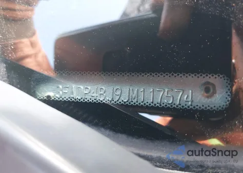 2018 Ford Fiesta Se z USA, uszkodzony, nr VIN 3FADP4BJ9JM117574